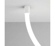 Šviečiančio kabelio XLOOP 18MM užbaigimas - laikiklis, baltas