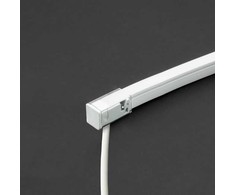Šviečiančio kabelio XMAGIS 12x17MM užbaigimas, užmaitinimui iš apačios