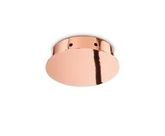 Pakabinamas šviestuvas Ideal Lux Tvirtinimo Elementas Rosone Magnetico 8 Luci Rame Brunito