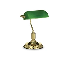 Ideal Lux Table lamp with 1 light LAWYER, E27, copper