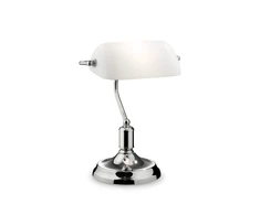 Ideal Lux Table lamp with 1 light LAWYER, E27, juodas