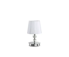 Ideal Lux Table lamp with 1 light PEGASO, E14, baltas