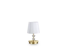 Ideal Lux Table lamp with 1 light PEGASO, E14, brass
