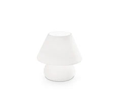Ideal Lux Table lamp with 1 light PRATO, E14, baltas
