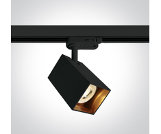 Trifazis akcentinis šviestuvas DARK LIGHT, GU10, juodas, 65105NAT/B