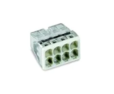Jungtis 8x0.5-2.5mm balta WAGO