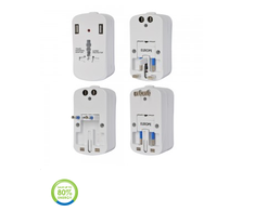 V-tac Universalus adapteris, 2usb