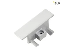 slv Užbaigimo elementai vienos fazės bėgelis, įleidžiama versija, baltas, 2 vienetai.