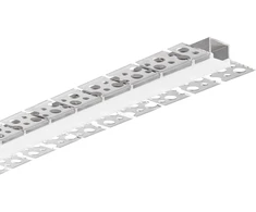 Užglaistomas lankstus LED profilis BEND, aliuminio sp., 2m