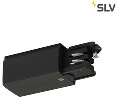 Užmaitinimas S-TRACK 3 fazių bėgeliams, įžeminimas kairėje, juodas