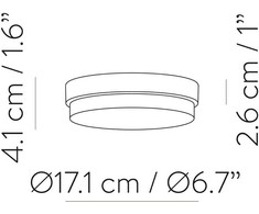 22W LED modulis, skirtas ventiliatoriui SIROCO, baltas, 3000/4000/6500K, dimeriuojamas, K2003030B