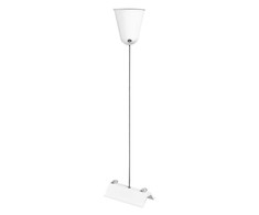 Vienfazio bėgelio pakabinimo rinkinys TRACKLIGHT, baltas