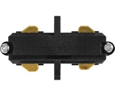 Vienfazio bėgelio tiesus sujungimas TRACKLIGHT, juodas