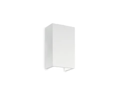 Sieninis šviestuvas Ideal Lux Wall lamp with 1 light FLASH GESSO, G9, baltas