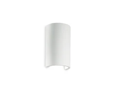 Sieninis šviestuvas Ideal Lux Wall lamp with 1 light FLASH GESSO, G9, baltas