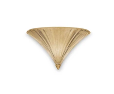Sieninis šviestuvas Ideal Lux Wall lamp with 1 light SANTA, E14, auksinis color