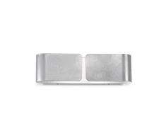 Sieninis šviestuvas Ideal Lux Wall lamp with 2 lights CLIP, E27, pilka