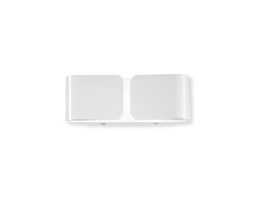 Sieninis šviestuvas Ideal Lux Wall lamp with 2 lights CLIP, G9, transparent