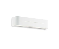Sieninis šviestuvas Ideal Lux Wall lamp with 2 lights POSTA, E14, baltas