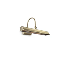 Sieninis šviestuvas Ideal Lux Wall lamp with 2 lights RETRO', E14, ruda