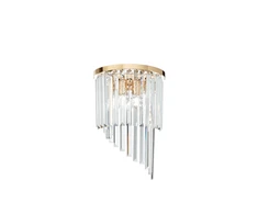 Sieninis šviestuvas Ideal Lux Wall lamp with 3 lights CARLTON, E14, juodas