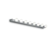 Sieninis šviestuvas Ideal Lux Wall lamp with 8 lights PRIVE', E14, chrome
