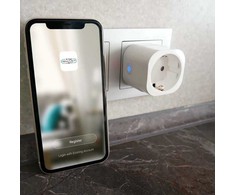 V-tac WIFI EU lizdas, suderinamas su AMAZON ALEXA ir GOOGLE HOME, baltas