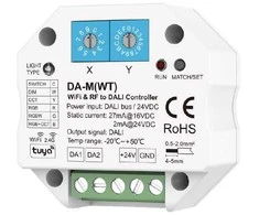 Bikuva.lt WiFi &amp; RF - DALI valdiklis, 24V, veikia per WIFI ir TUYA