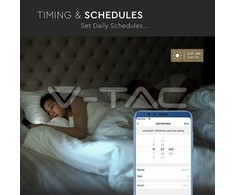 V-tac Wifi valdiklis su nuotolinio valdymo pultu, skirtas 3in1+RGB LED juostai, 28 mygtukai
