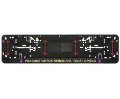 Automobilio numerių rėmelis "Grįžau"