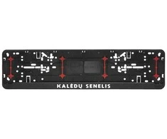 Automobilio numerių rėmelis "Kalėdų senelis"