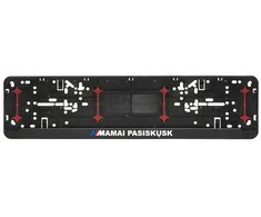 Automobilio numerių rėmelis "Mamai pasiskųsk"