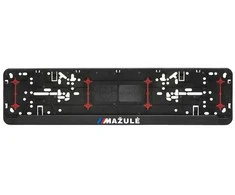 Automobilio numerių rėmelis "Mažulė"