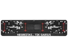 Automobilio numerių rėmelis "Negreitas"