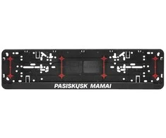 Automobilio numerių rėmelis "Pasiskųsk mamai"