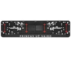 Automobilio numerių rėmelis "Princas už vairo"