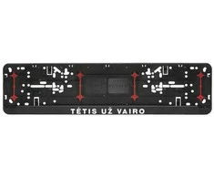 Automobilio numerių rėmelis "Tėtis už vairo"