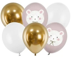 Party Deco Balionai "Meškutis" (6vnt)