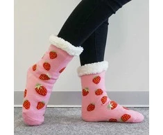 BARAMOOR šiltos kojinės "Strawberry"