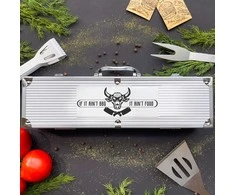 Barbekiu rinkinys "If it ain't BBQ - it ain't FOOD"