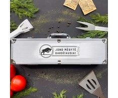 Barbekiu rinkinys "Jono mėsytė gardžiausia!"