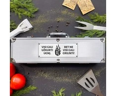 Barbekiu rinkinys "Ne visi gali grilinti"