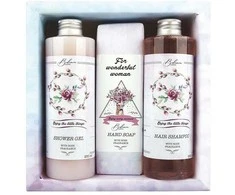 Bohemia Gifts Dovanų rinkinys "For wonderful woman" (dušo želė 250ml + muilas 145g + šampūnas 250ml)