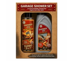 Bohemia Gifts Dovanų rinkinys vyrams "Garage shower set" - dušo želė 500ml ir dušo aliejus 250ml