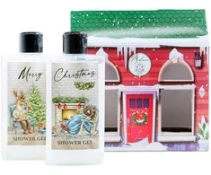 Bohemia Gifts Kalėdinis kosmetikos rinkinys: 2 x dušo gelis (200 ml)