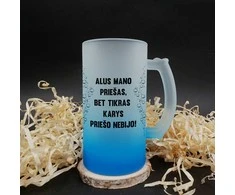 Bokalas "Tikras karys priešo nebijo!"