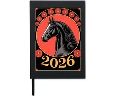 Darbo kalendorius "2026 - Ugninio Arklio metai"