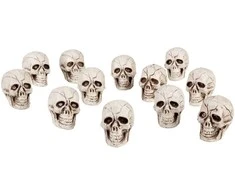 Dekoracijų rinkinys "12 kaukolių"