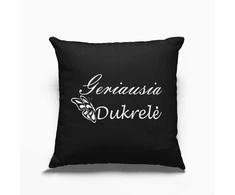 Dekoratyvinė pagalvėlė "Geriausia dukrelė"