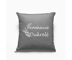 Dekoratyvinė pagalvėlė "Geriausia dukrelė"